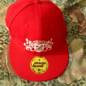 Red grand Marnier baseball hat adjustable